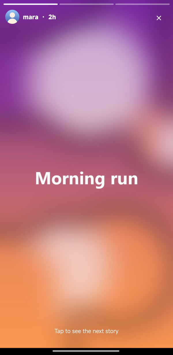 A full-screen story with progress bars, rebuilt with ApkPy